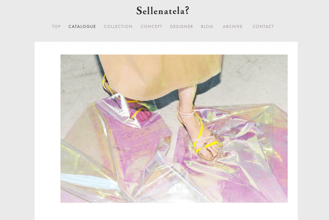 Sellenatela? 2013 S/S