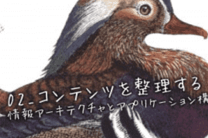 【インターフェイスデザイン】02_コンテンツを整理する