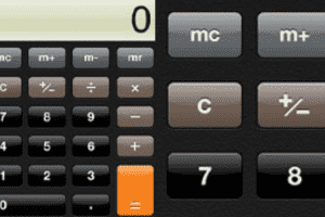 【iPhone】計算機の使い方【MC, M+, M-, MR】