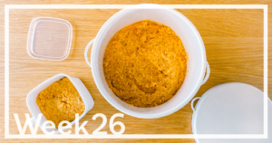 Week26「手前味噌が完成、夕焼けの色味、もう稲刈りが始まっている」